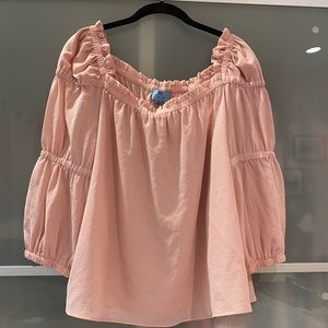 CeCe pink blouse